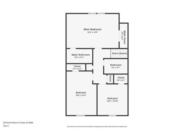 Image for property 2373 Rock Hollow Drive, Conley, GA 30288