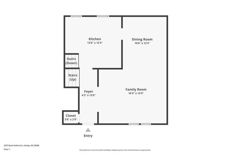 Image for property 2373 Rock Hollow Drive, Conley, GA 30288