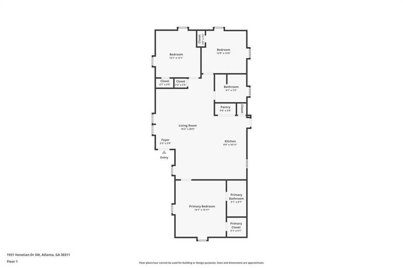 Image for property 1931 Venetian Drive, Atlanta, GA 30311