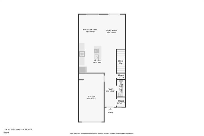 Image for property 1526 Iris Walk, Jonesboro, GA 30238