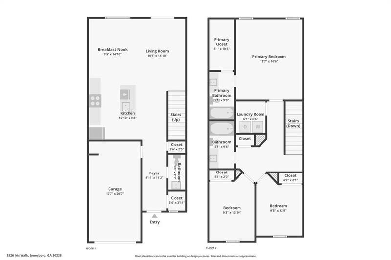 Image for property 1526 Iris Walk, Jonesboro, GA 30238