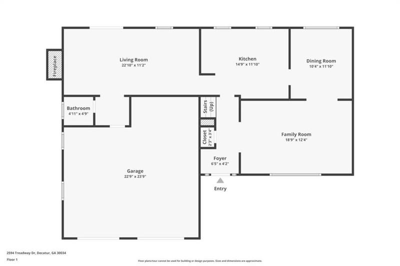 Image for property 2594 Treadway Drive, Decatur, GA 30034
