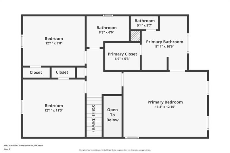 Image for property 894 Churchill Court, Stone Mountain, GA 30083