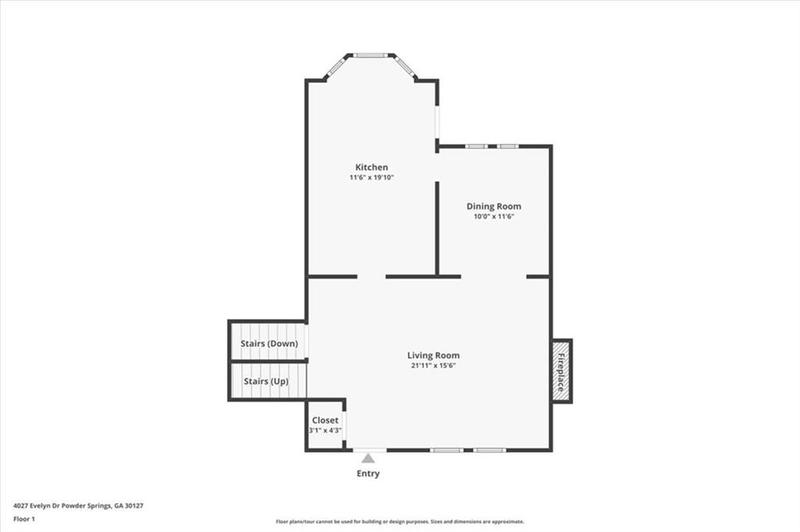 Image for property 4027 Evelyn Drive, Powder Springs, GA 30127