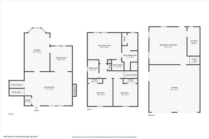 Image for property 4027 Evelyn Drive, Powder Springs, GA 30127