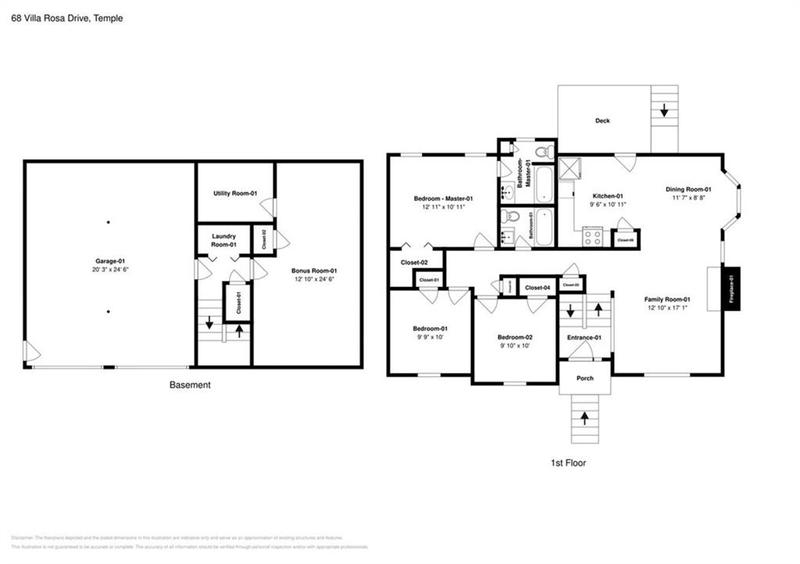 Image for property 68 VILLA ROSA Drive, Temple, GA 30179