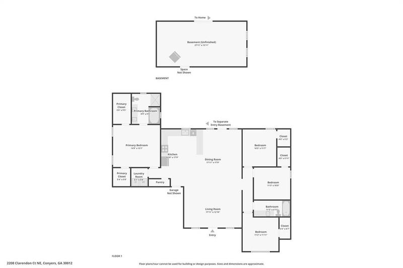 Image for property 2208 Clarendon Court, Conyers, GA 30012