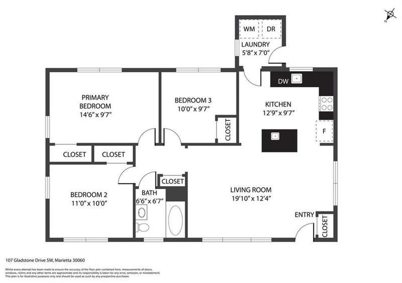Image for property 107 GLADSTONE Drive, Marietta, GA 30060