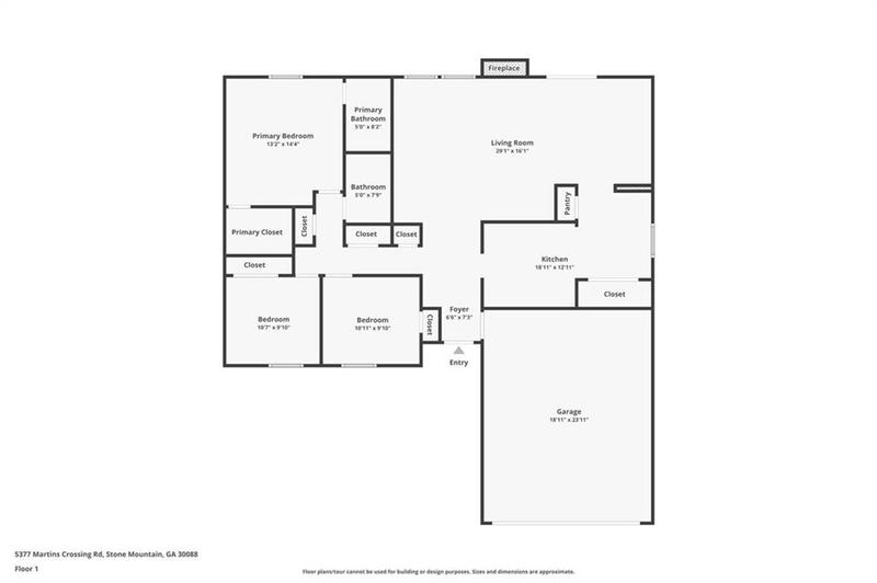Image for property 5377 Martins Crossing Road, Stone Mountain, GA 30088