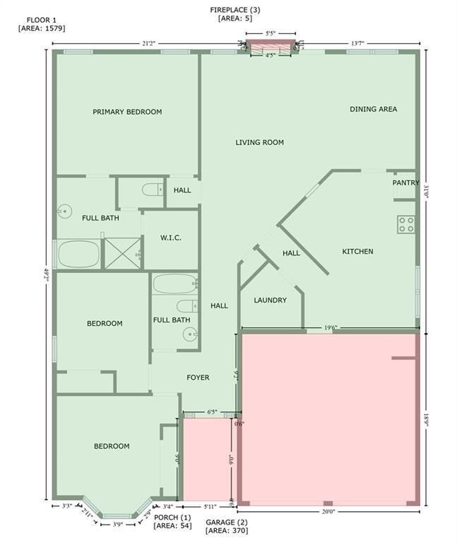 Image for property 50 Ivans Circle, Covington, GA 30016