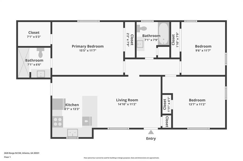 Image for property 2620 Barge Road, Atlanta, GA 30331