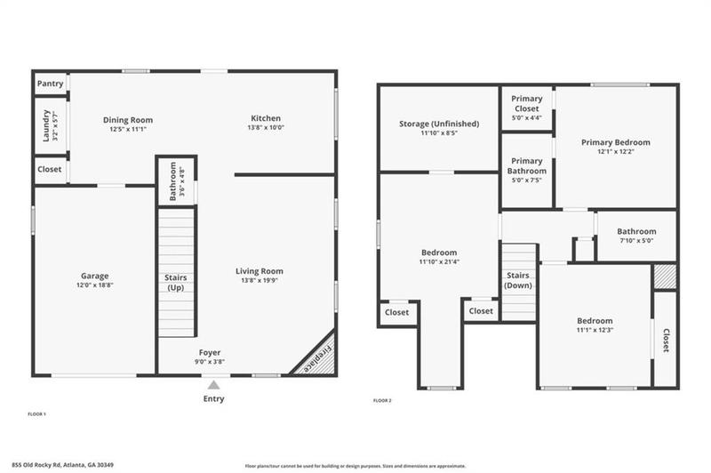 Image for property 855 Old Rocky Road, South Fulton, GA 30349