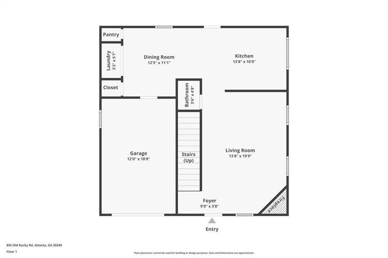 Image for property 855 Old Rocky Road, South Fulton, GA 30349