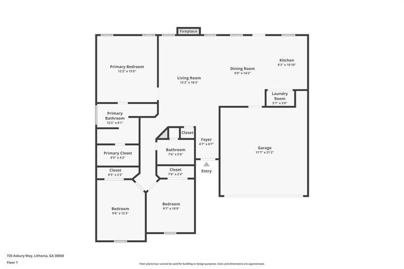 Image for property 725 Asbury Way, Lithonia, GA 30058