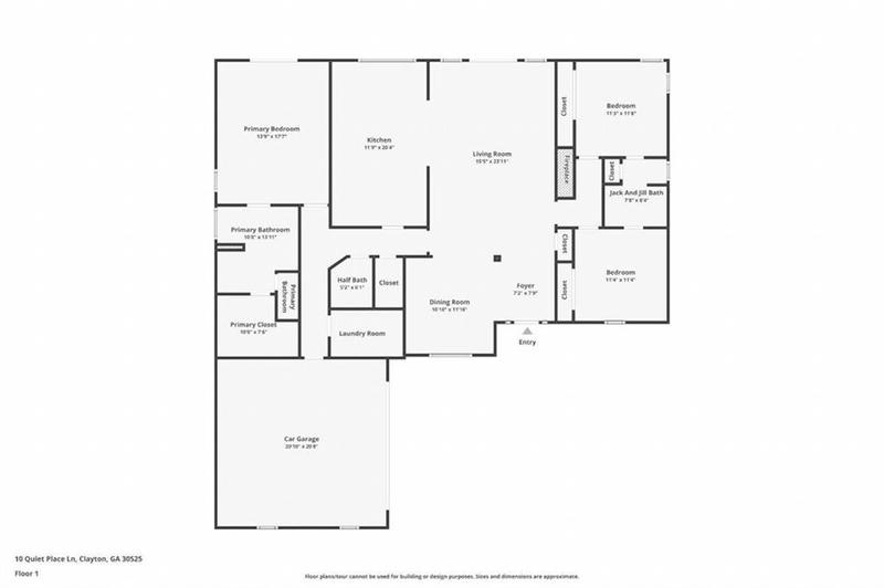 Image for property 10 Quiet Place Lane, Clayton, GA 30525