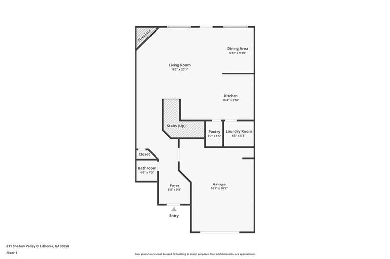 Image for property 611 Shadow Valley Court, Lithonia, GA 30058