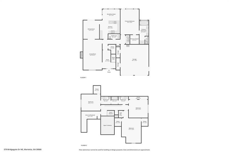 Image for property 979 Bridgegate Drive, Marietta, GA 30068