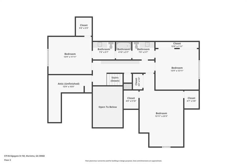 Image for property 979 Bridgegate Drive, Marietta, GA 30068