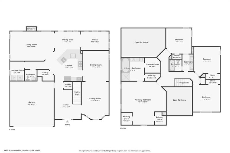 Image for property 1457 Brentwood Drive, Marietta, GA 30062