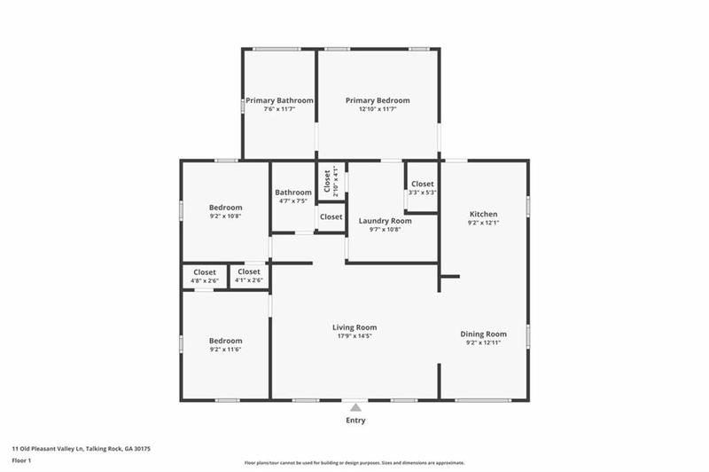 Image for property 11 Old Pleasant Valley Road, Talking Rock, GA 30175