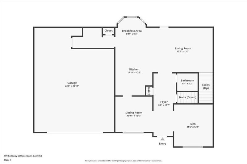 Image for property 909 Galloway Court, Mcdonough, GA 30253